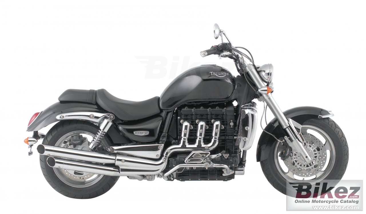 Big Triumph rocket iii picture and wallpaper from Bikez.com